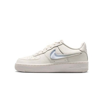 Nike Air Force 1 GS 休閒鞋 果凍立體勾 白色 大童 女鞋 IR0595-101 [台灣現貨]