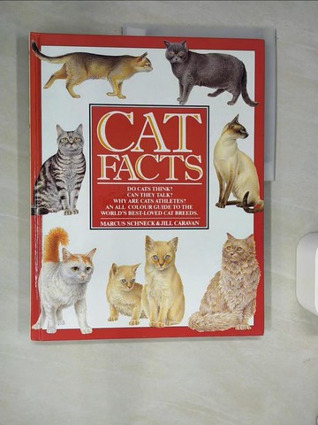【書寶二手書T4／動植物_QJW】Cat Facts_Marcus Schneck, Jill Caravan