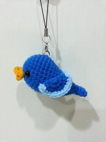 【Knitting】傳幸鳥-青鳥