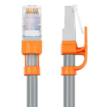 PowerSync 包爾星克 CAT.7抗搖擺超高速網路/圓線 CLN7VAR8015A  1個  工程灰  1.5m