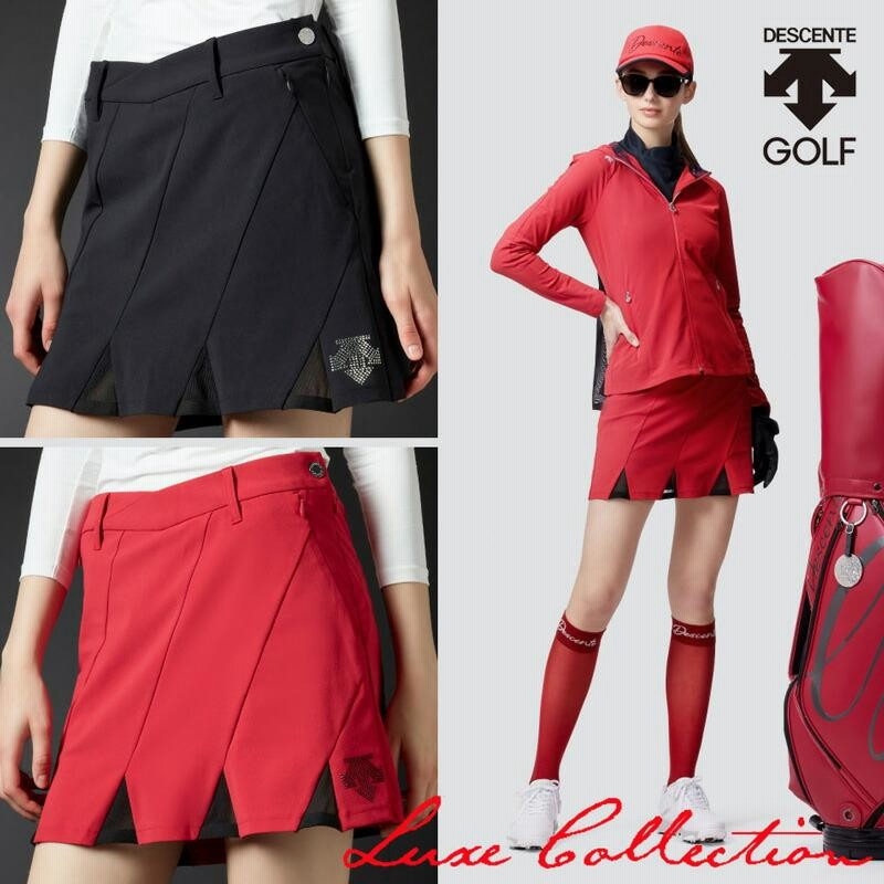 デサントゴルフ 【LUXE】ハイテンショントリコットフレアスカート