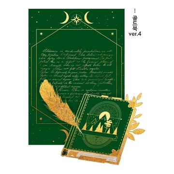 巫師的邀請 3 種類型（黑浣熊）復古拼貼圖案貼紙