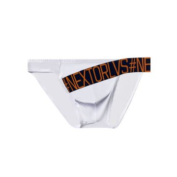 ORLVS男三角內褲純棉斜腰帶 性感低腰舒適柔軟薄時尚純色運動青年