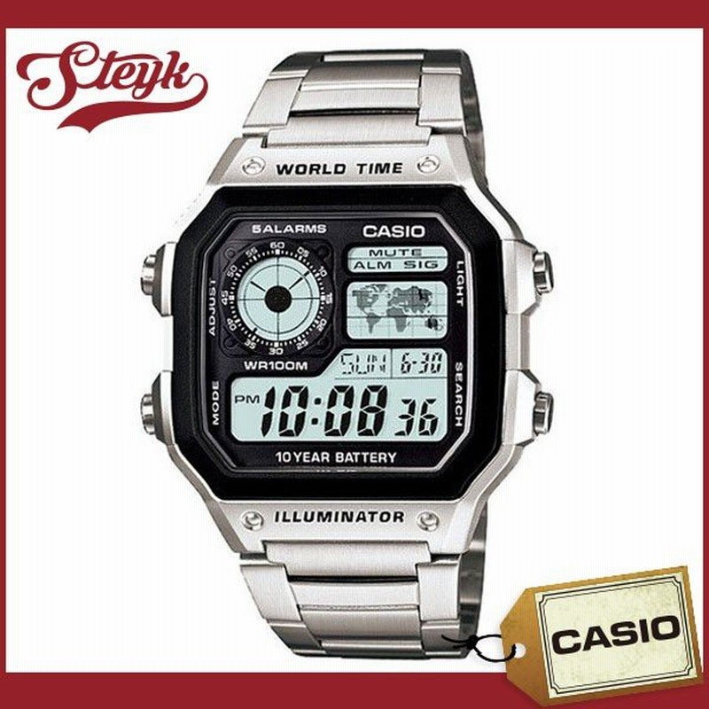 CASIO AE-1200WHD-1 カシオ 腕時計 デジタル | LINEショッピング