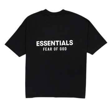 ESSENTIALS CLASSIC SHORT SLEEVE TEE JET BLACK
