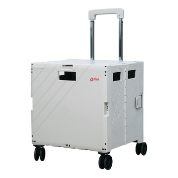 Arlink 75L折疊式收納手推車 免組裝 TL55 購物車/手推車/收納車/買菜車/露營車/餐桌車