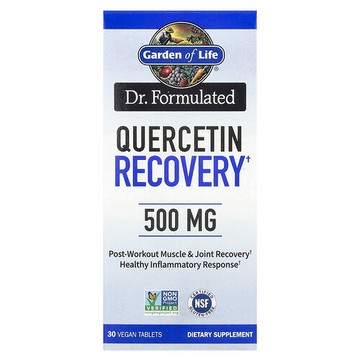 Garden of Life, Dr. Formulated，Quercetin Recovery，500 毫克，30 片全素片劑