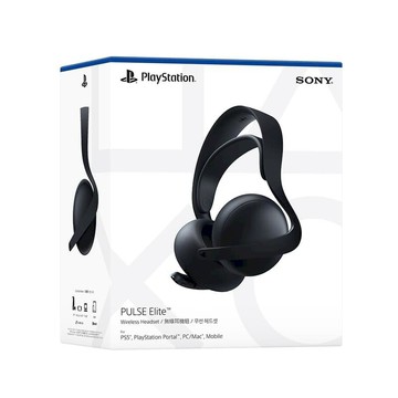 PS5｜PS4 周邊 SONY 索尼PS5原廠 PULSE Elite 無線耳機組 午夜黑 CFI-ZWH2G01