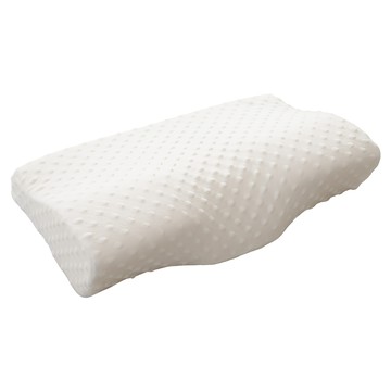 BUHO 布歐 人體工學波浪記憶枕 蝶型  50 x 30 x 10cm  1顆  白色
