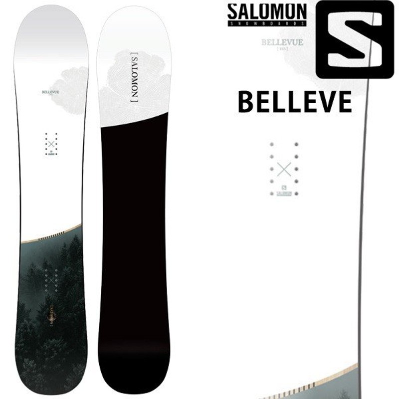 SALOMON BELLEVUE ベルビュー パウダー スノーボード 板 ボード - ボード