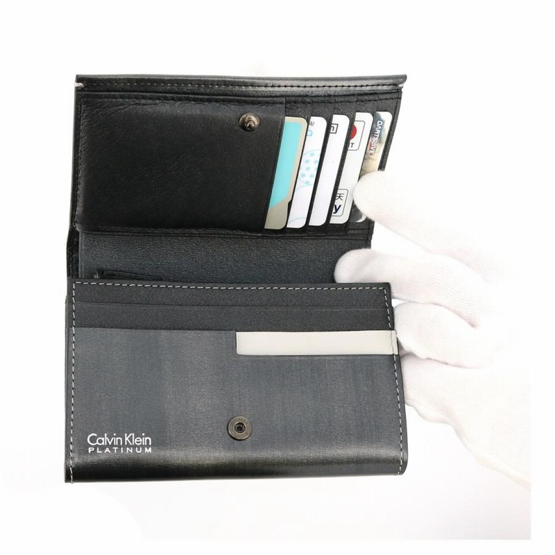 シーケー カルバンクライン 二つ折り財布 ボルダーII メンズ 345183 CK 