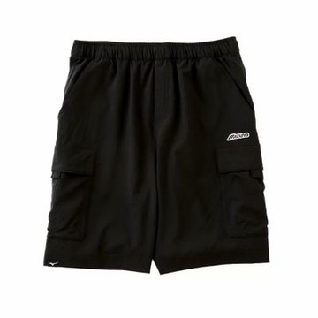MIZUNO 美津濃 短褲 男 女 中性 運動褲 抗紫外線 SPORTS STYLE 黑 D2TBD05209