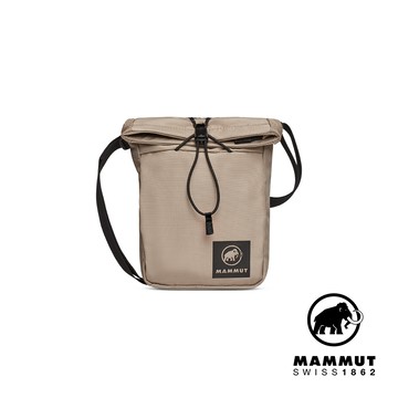 【Mammut 長毛象】Xeron Pouch RT1 1L 時尚捲邊斜背包 野生棕 #2810-00480
