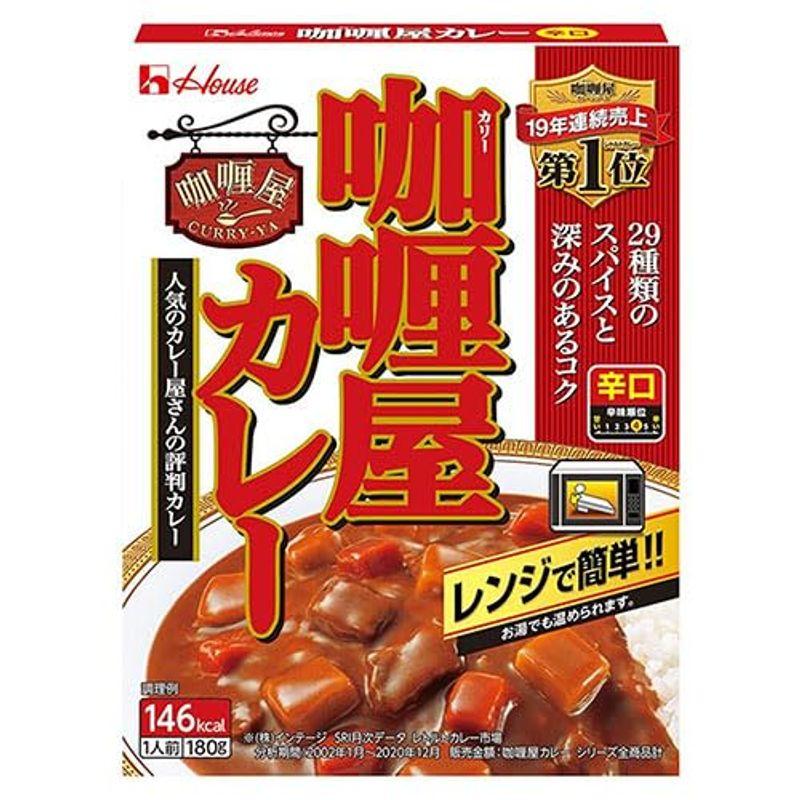 ハウス食品 カリー屋カレー 辛口 180g×30個入