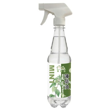 HAPPY HOUSE 快樂屋 草本植萃噴霧 薄荷油 水性  1個  500ml