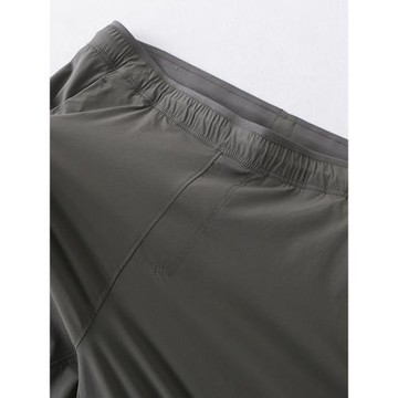 鳥系戶外神褲！速干彈力！外貿男裝夏季休閑運動松緊腰短褲五分褲