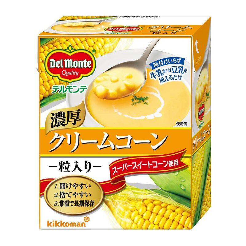 キッコーマン食品 デルモンテ クリームコーン粒入り 紙パック コーン缶 缶詰 380g×12個