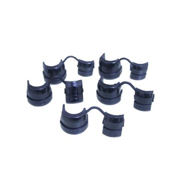 電腦電源線扣護線套塑料固定扣PA66尼龍理線卡扣線扣件電線固定夾