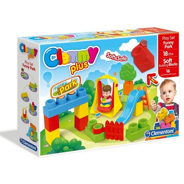 《Clemmy軟質積木》16PCS 有趣的公園