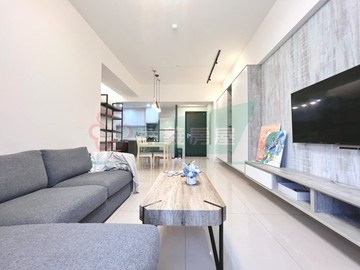 『南區』登陽聽河大三房平車精裝戶｜台中市南區高工南路