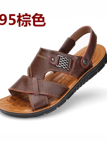 新款男士休閑涼拖鞋沙灘鞋男式越南涼鞋地攤跑江湖鞋2