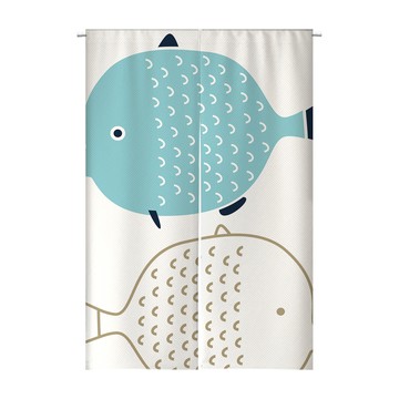 【客製化門簾】【贈桿發票】風水布簾 遮擋簾滑軌 門簾訂做 北歐簾 櫥櫃遮擋簾 訂製布簾 厨房短門簾 一片式門簾