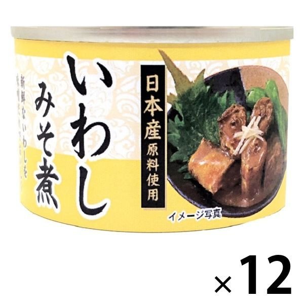 タイランドフィッシャリージャパンいわしみそ煮＜国産いわし使用＞ 150g 1セット（12缶） タイランドフィッシャリージャパン　缶詰　イワシ　いわし缶　鰯