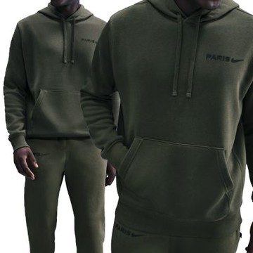 Nike Psg M Nsw Club Hoodie Po Bb Wp 長袖 男款 綠色 連帽 HM2888-325