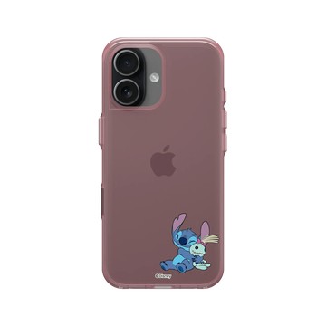 iPhone 17 Clear (相機按鈕) 晶醺玫 - 迪士尼-史迪奇 Disney Stitch - 史迪奇 - 迷你史迪奇與Scrump
