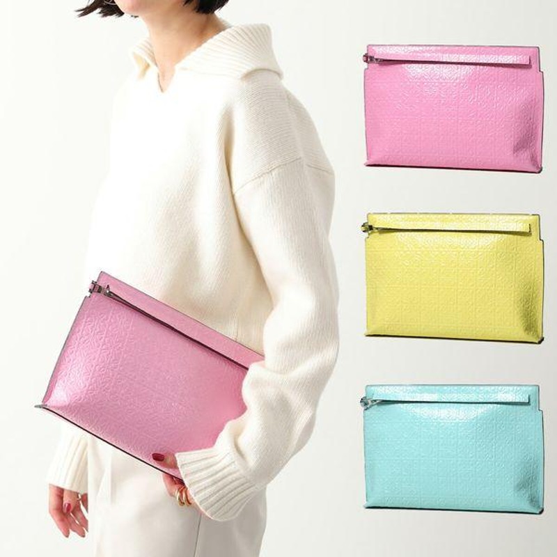 LOEWE ロエベ クラッチバッグ T POUCH REPEAT Tポーチ リピート 109.10 ...