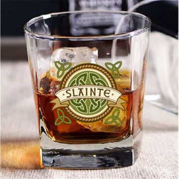 外貿出口美單酒吧靈魂復古印花玻璃可加熱威士忌杯啤酒杯冰咖啡杯