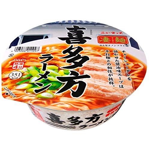 ニュータッチ 凄麺 喜多方ラーメン 114g×12個