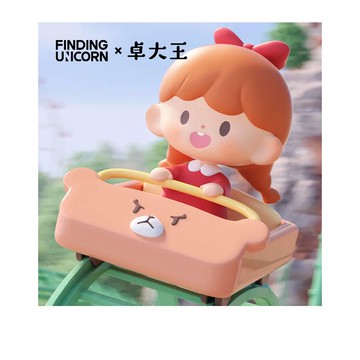 尋找獨角獸 卓大王寶藏樂園系列盲盒手辦公仔盒玩 (單入隨機出貨)
