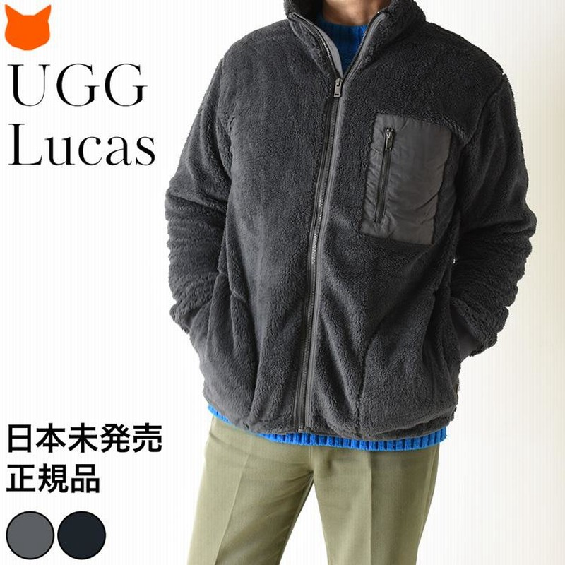 フリース ジャケット メンズ アウター UGG アグ ジップアップ