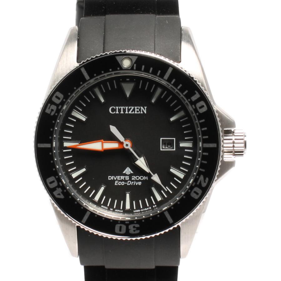 美品 シチズン 腕時計 E068-S081513 ダイバーズ 200m ECO-DRIVE ソーラー ブラック ユニセックス CITIZEN 中古 |  LINEブランドカタログ