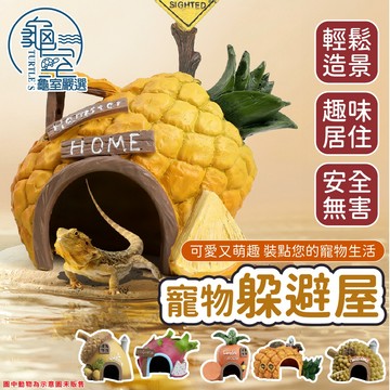 PJ小舖 爬蟲躲避屋 爬蟲飼養造景躲避屋 守宮蜥蜴小窩 倉鼠 小動物躲避造景 樹酯洞穴 龜室嚴選
