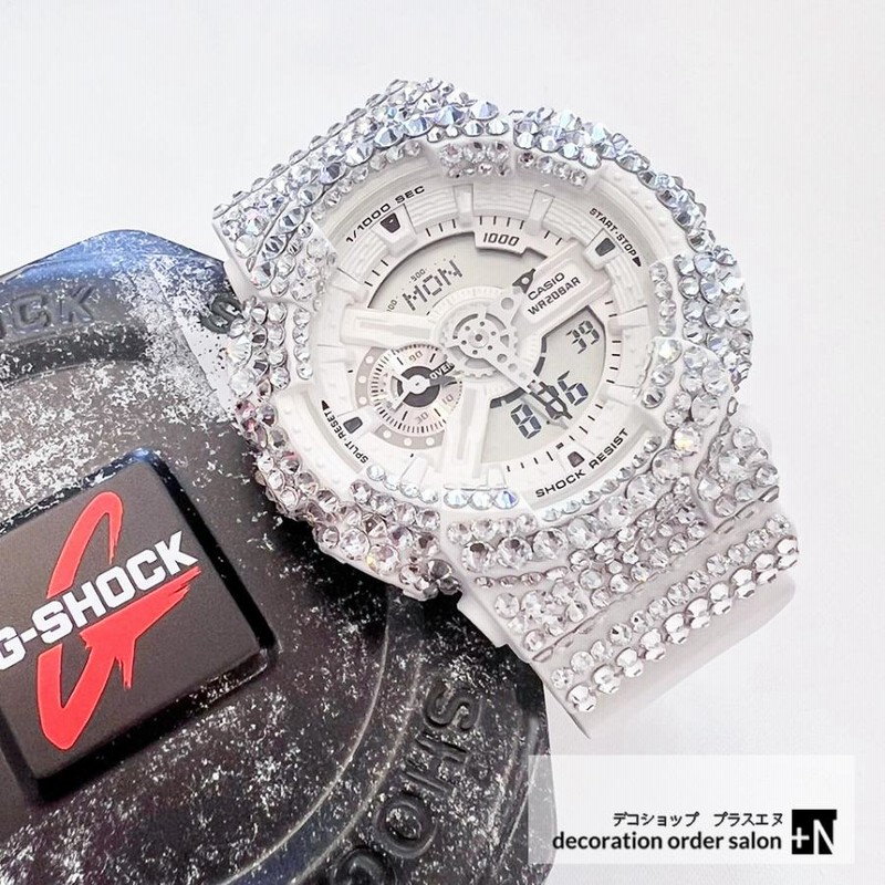 G-SHOCK たどたどしい 腕時計 スワロフスキー