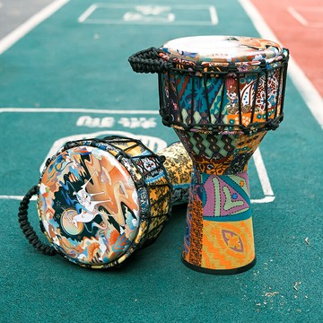 非洲鼓 手打鼓 金盃鼓 PVC非洲鼓兒童初學者成人8寸10寸手鼓幼稚園高端團購手鼓系列『ZW9934』