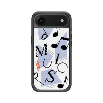 iPhone Air Mod NX -邊框背蓋組合 (相機按鈕) 黑 - RHINO LIVE - 律動位元