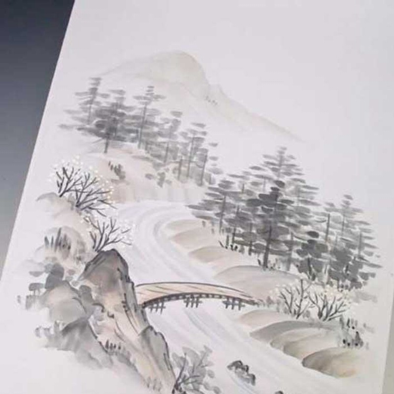 名古屋帯 山の風景