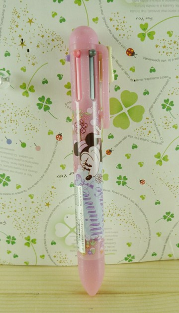 【震撼精品百貨】Micky Mouse 米奇/米妮  5色筆-粉花 震撼日式精品百貨