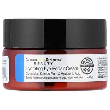 California Gold Nutrition, Beauty, Hydrating Eye Repair Cream, 1 oz (28 g)