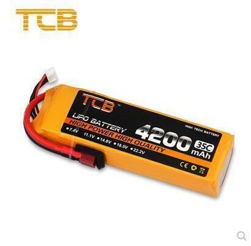 可開發票TCB11001500600035005200mah7.4V11.1V2S3S4SL6S航模鋰電池