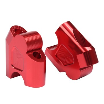 臺灣出貨 摩托車電動車改裝配件CNC鋁合金車把加高碼 龍頭增高碼22MM 28MM