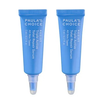 寶拉珍選 三重全效修護精華(各膚質適用) 5ml 2入組 效期至2026.01