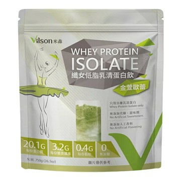 米森 纖女低脂乳清蛋白飲 金萱歐蕾 750公克(2組)