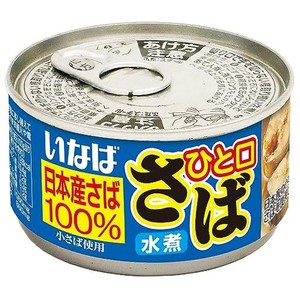 いなば食品 いなば ひと口さば水煮 115G×24個