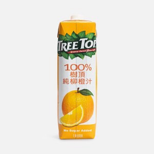 樹頂100%純柳橙汁1L