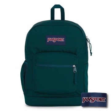 JANSPORT -CROSS TOWN PLUS 校園系列後背包 -杜松綠