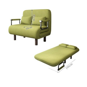 多功能沙發床兩用小戶型懶人沙發簡易雙人客廳書房辦公室可折疊床【0113103DD】